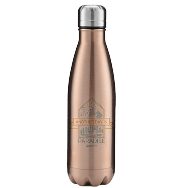 Another Day In Paradise Stainless Steel Water Bottle